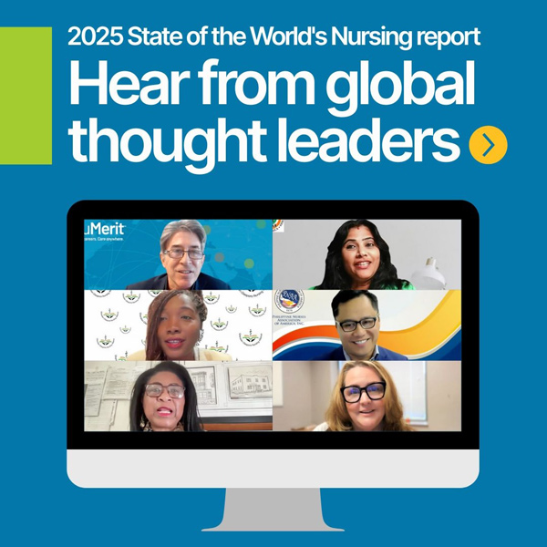 2025 State of the World's Nursing report - Hear from global thought leaders