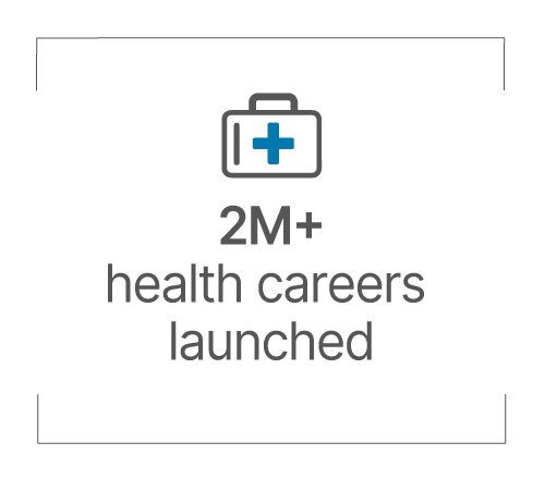 2M+ health careers launched