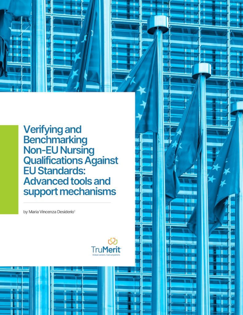 Verifying and Benchmarking Non-EU Nursing Qualifications Against EU Standards: Advanced tools and support mechanisms